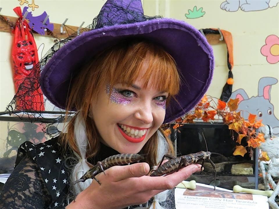 Halloween Half Term - Creature Teachers Zoology Workshop with Real Animals!