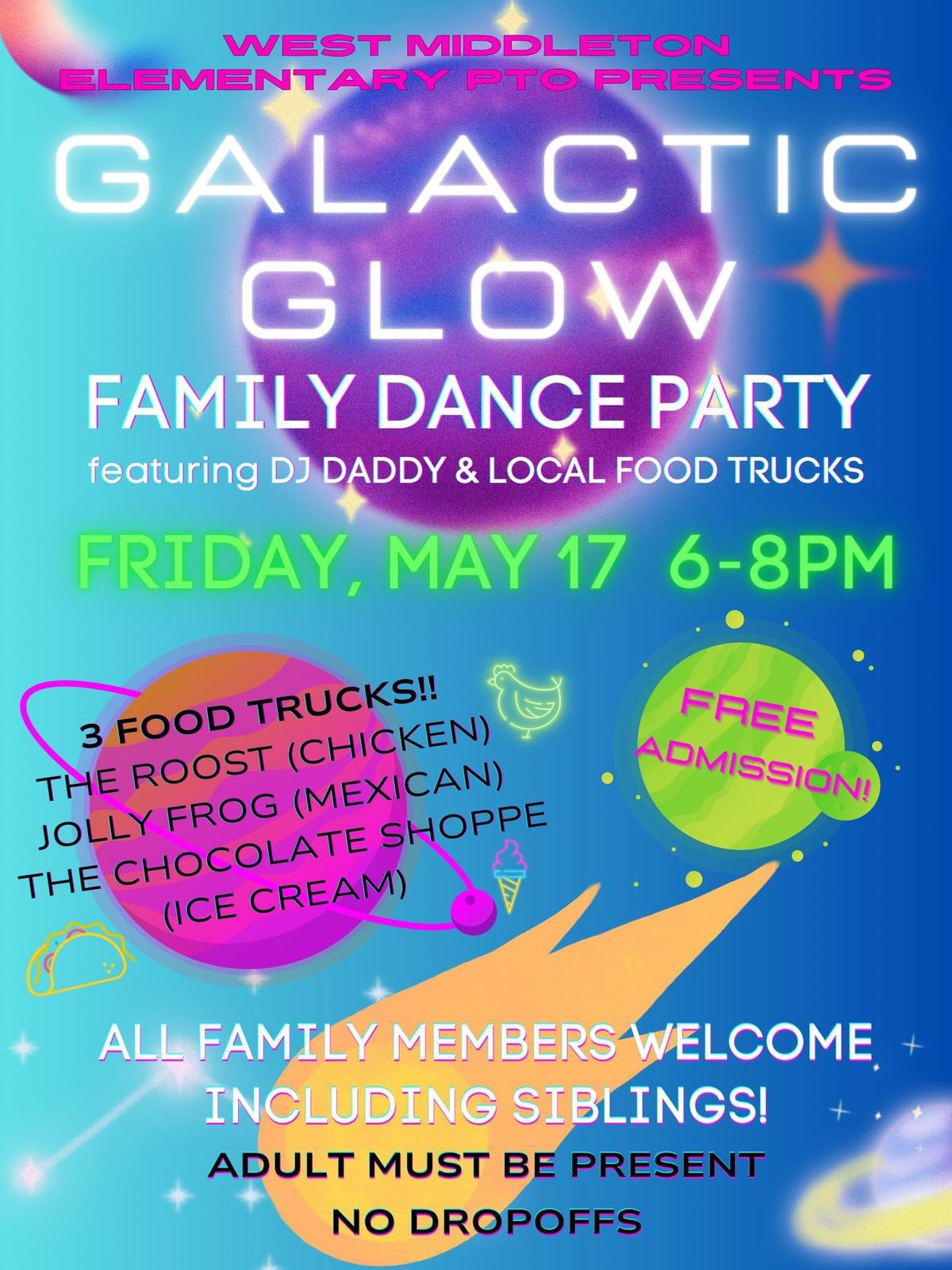 Galactic Glow Family Dance!
