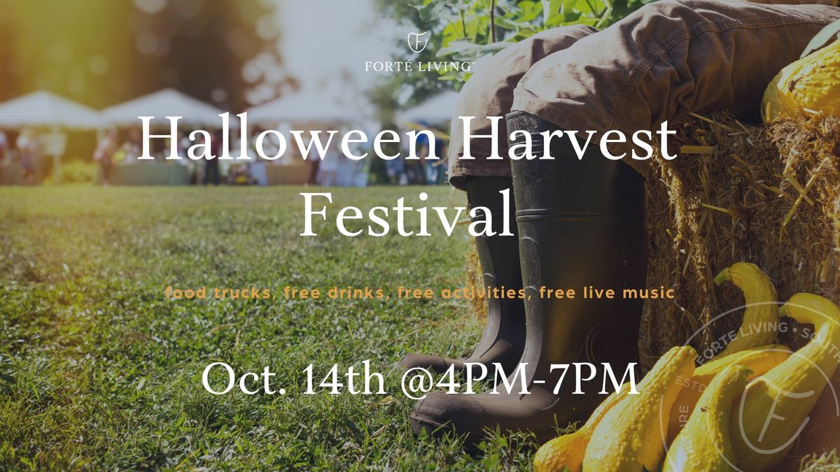 Halloween Harvest Festival with Fort\u00e9 Living!