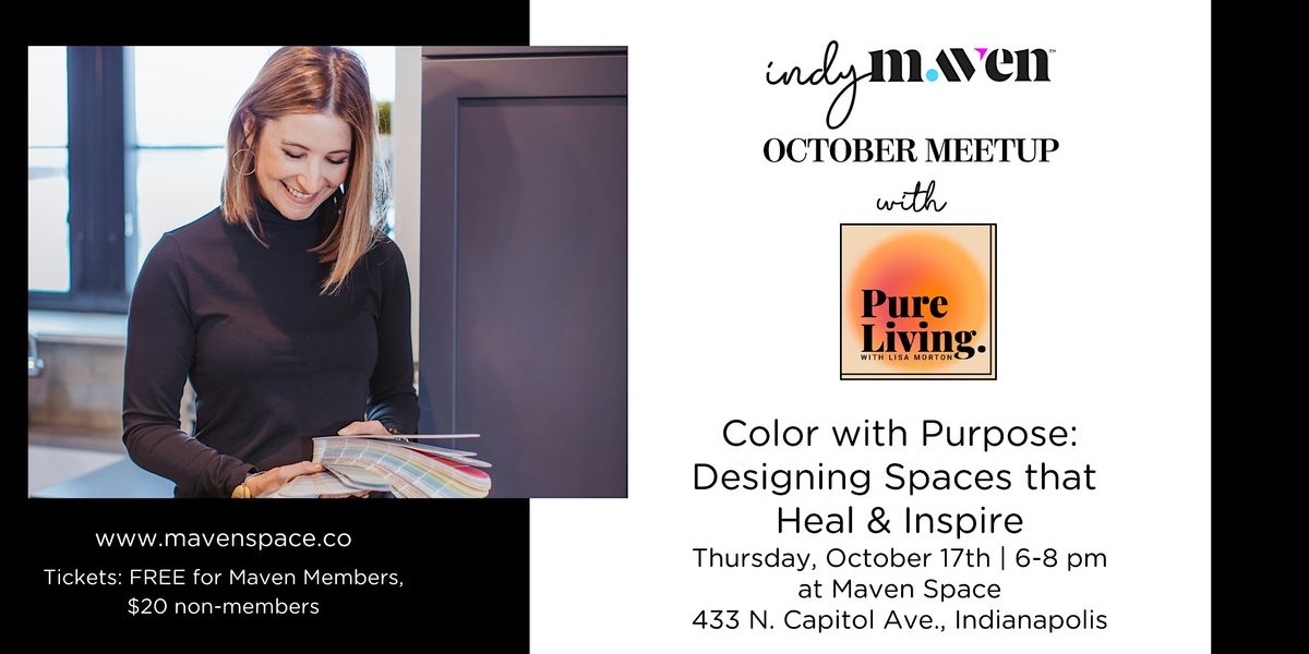 Indy Maven October Meetup: Color with Purpose