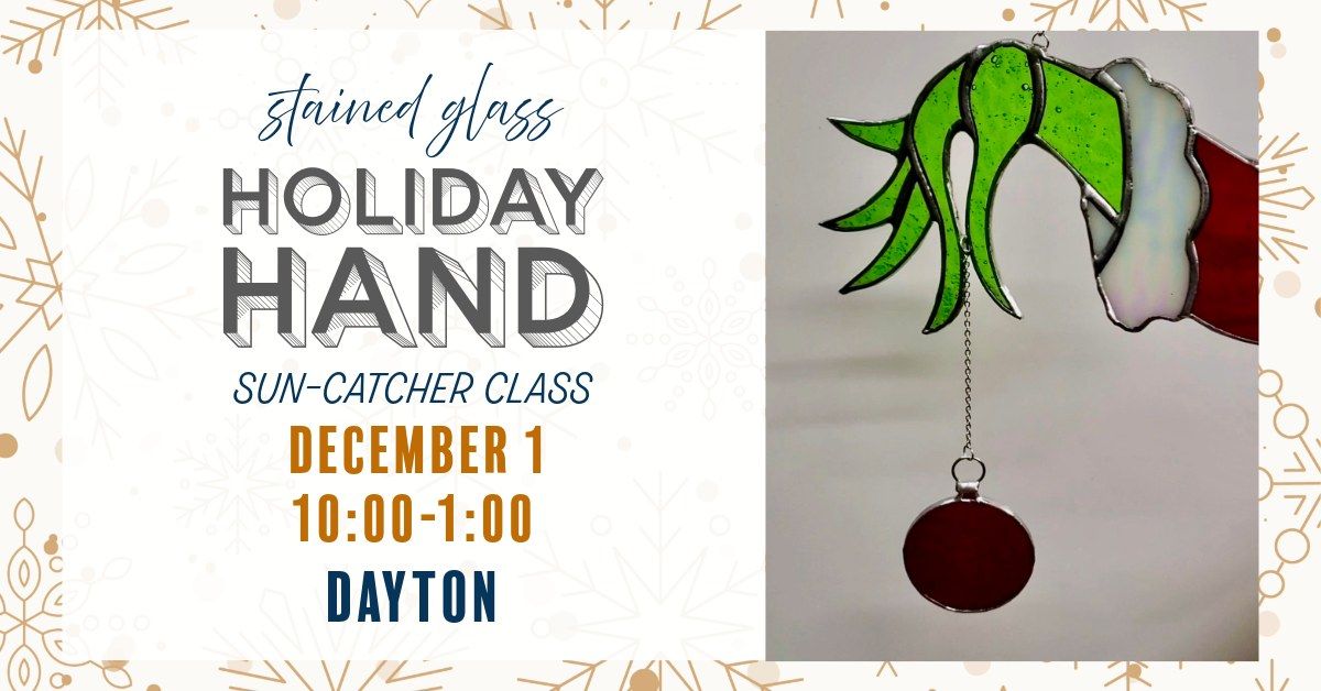 Holiday Hand Sun-Catcher - DAYTON