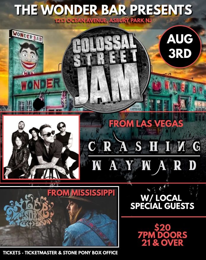 Colossal Street Jam w\/ Crashing Wayward, Tyler Tisdale, John Hathaway and Grey Riders!