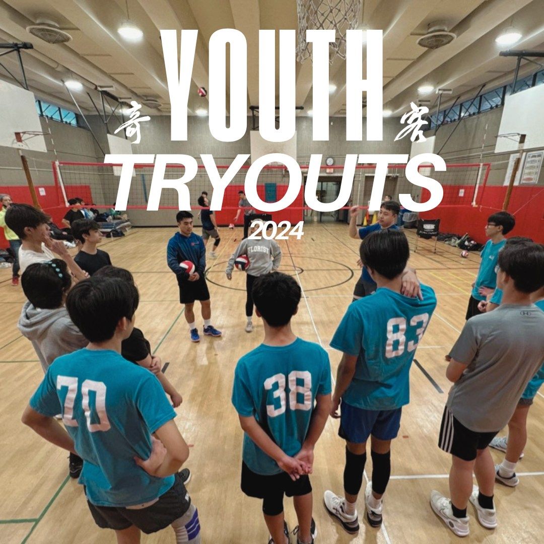 Summer Youth Team Tryouts for Boys and Girls 18yrs old and under