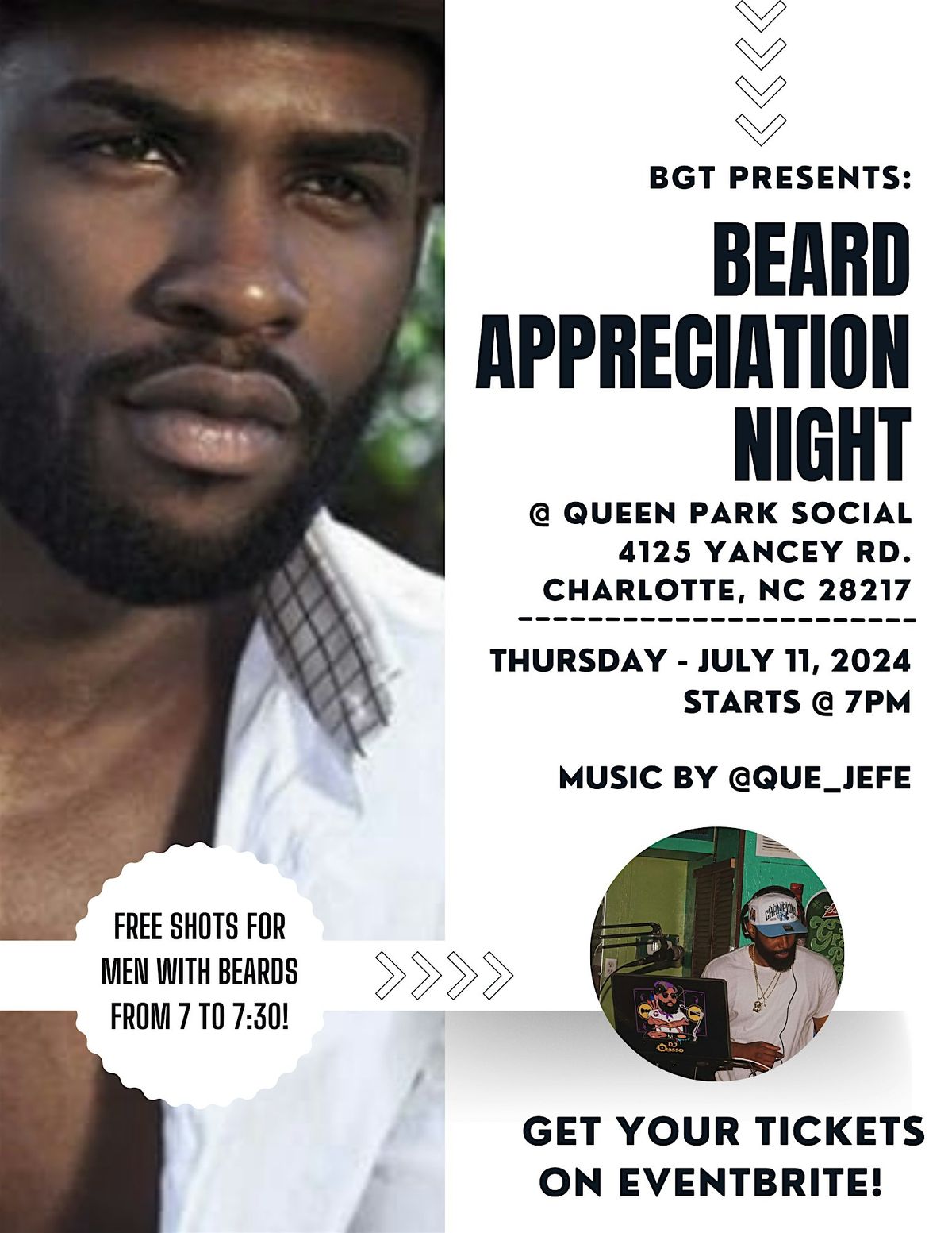 Beard Appreciation Night @ Queen Park Social!