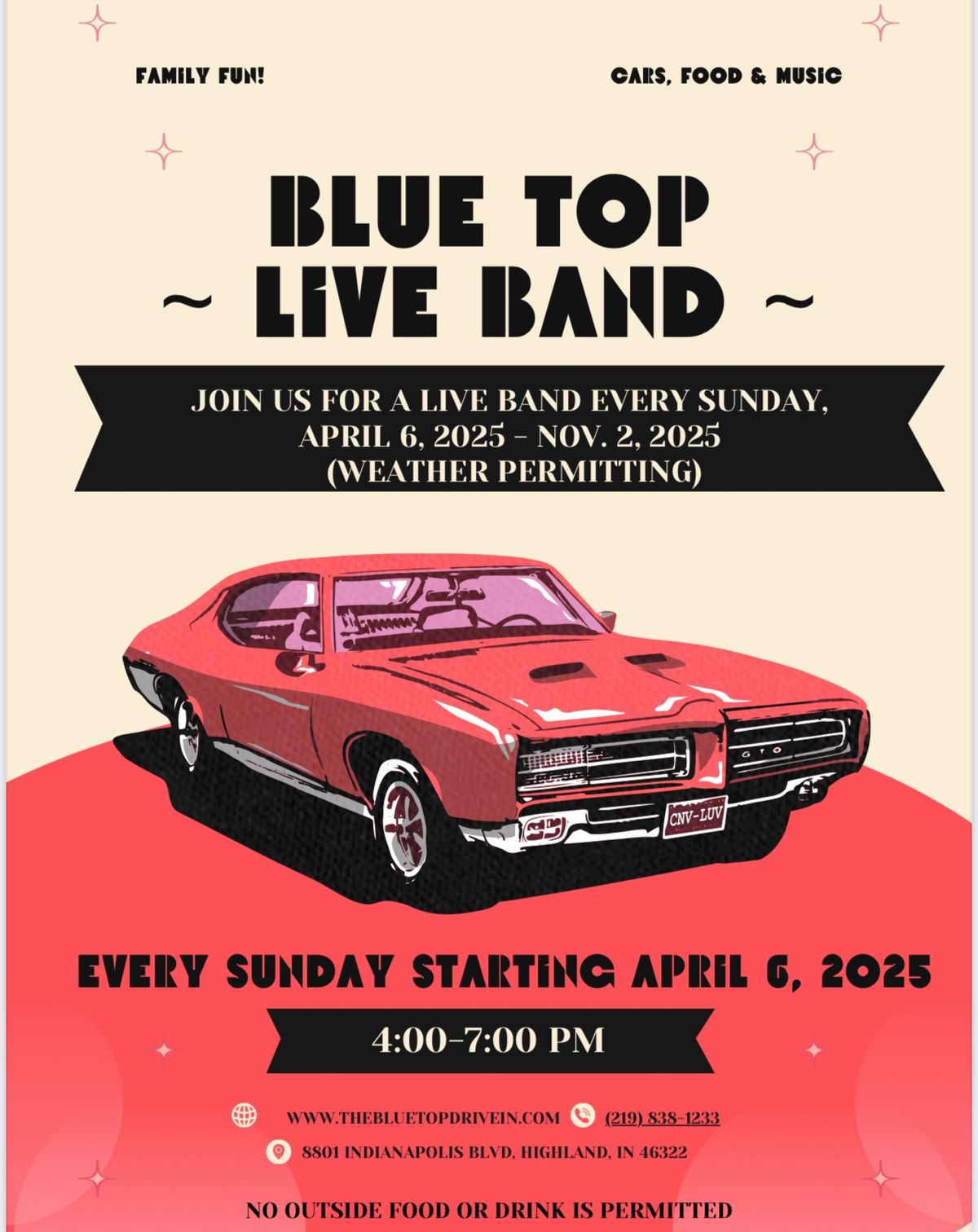 Blue Top - Live Band