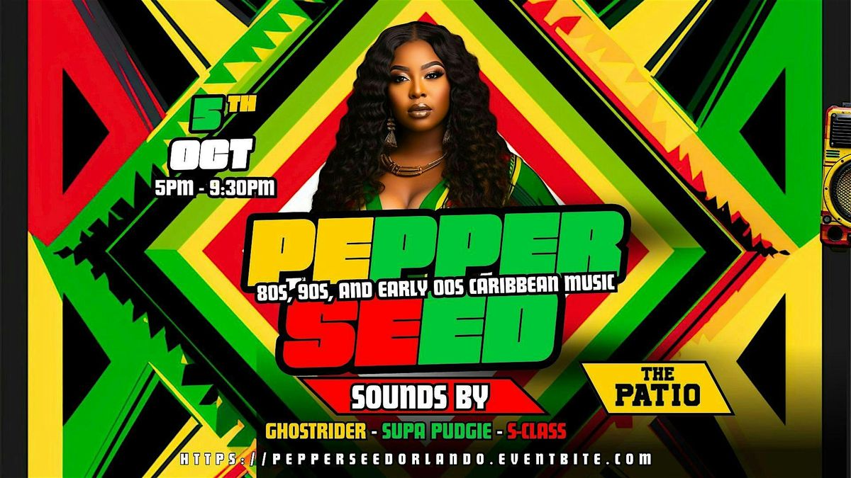 Pepperseed - A 90s and Early 00s Caribbean Day Party