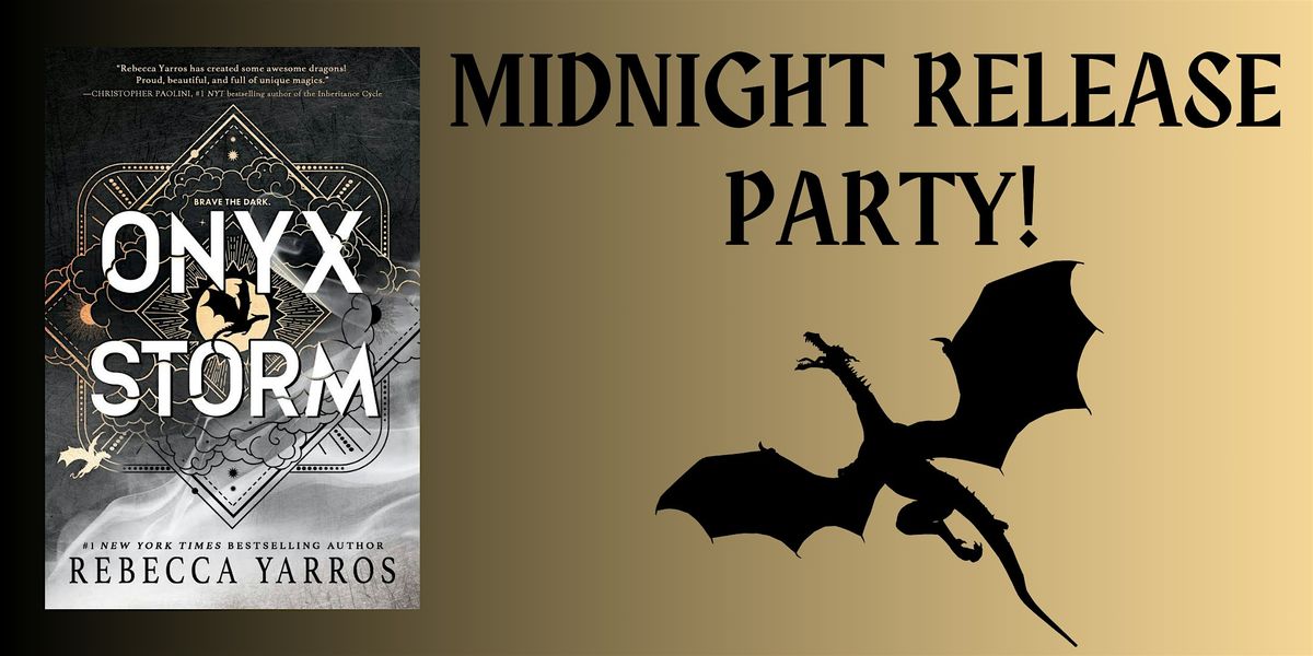 Rebecca Yarros's Onyx Storm Midnight Release Party!