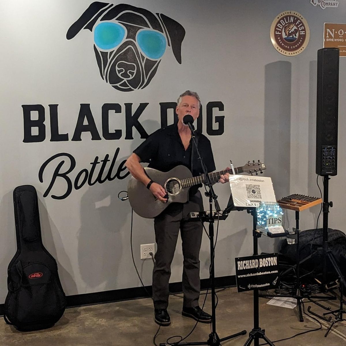 Richard Boston at Black Dog Bottle Shop 