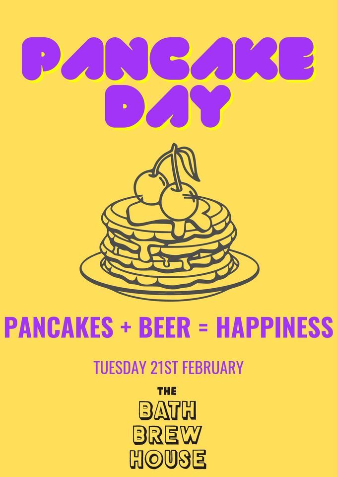 Pancake Day 2023, The Bath Brew House, 21 February 2023