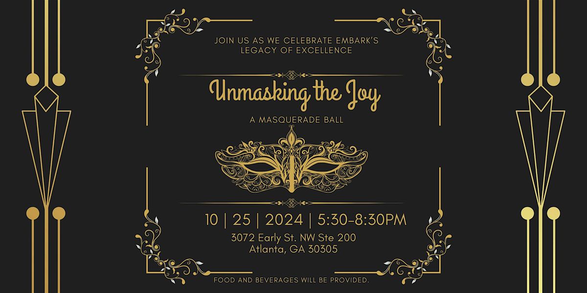 Unmasking the Joy: A Masquerade Ball w\/ Embark Behavioral Health