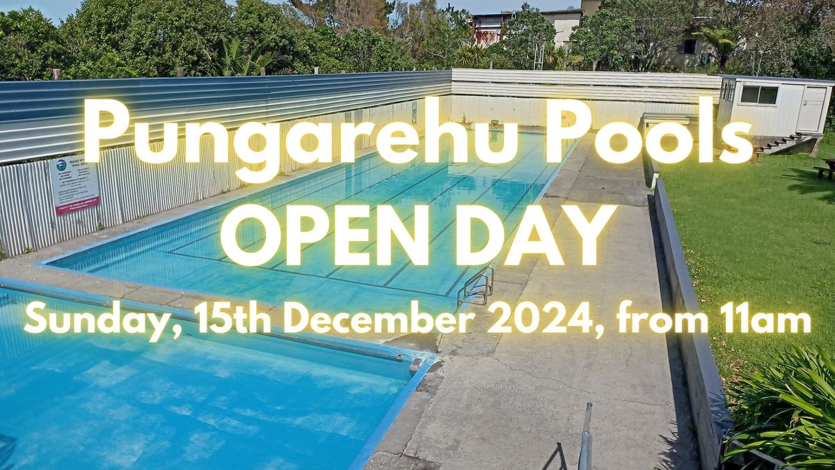 Pungarehu Pools OPEN DAY