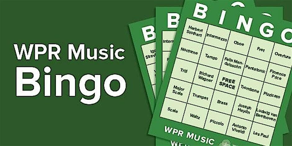 Music Bingo with Wisconsin Public Radio at  Superior Waffles