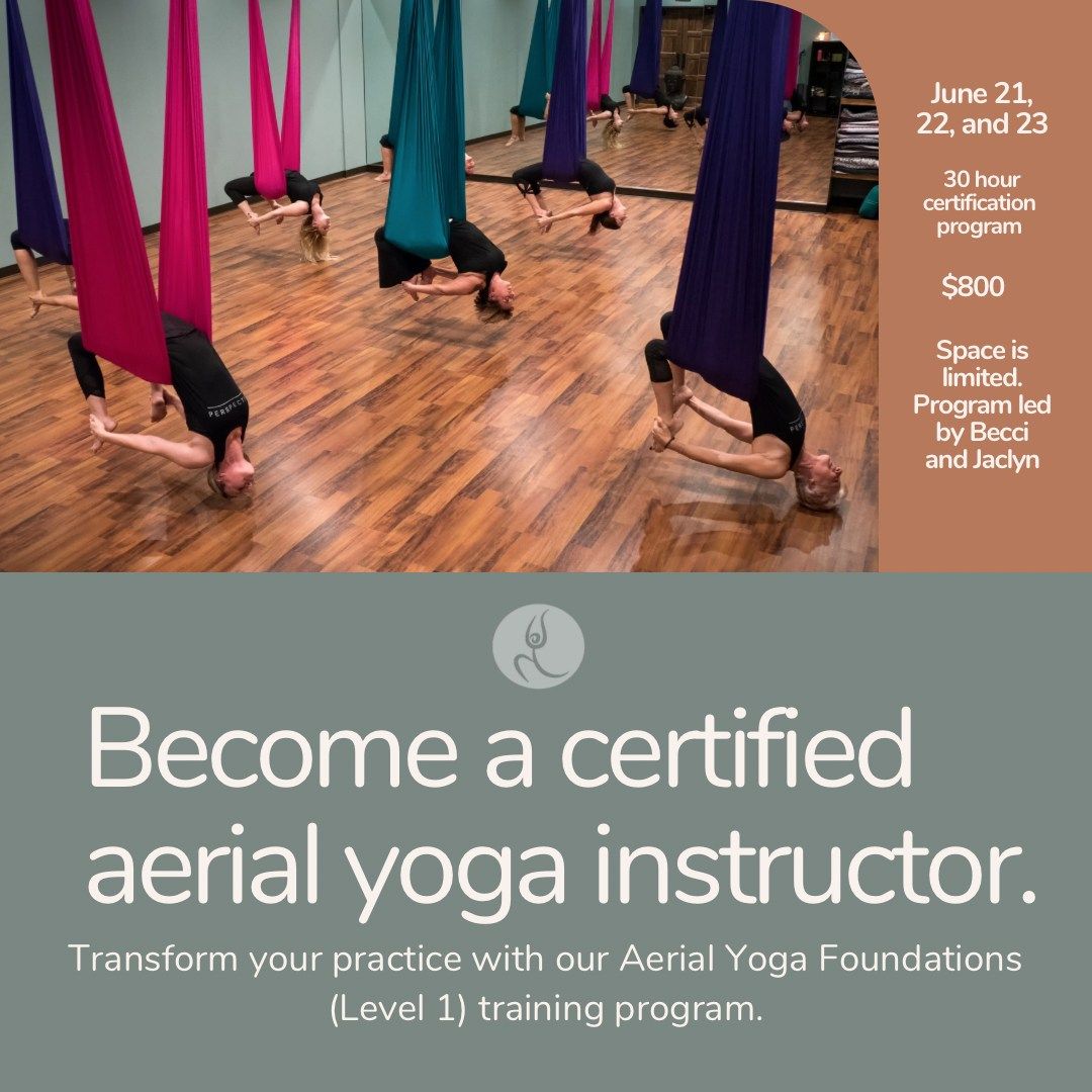 Aerial Yoga Foundations Teacher Training