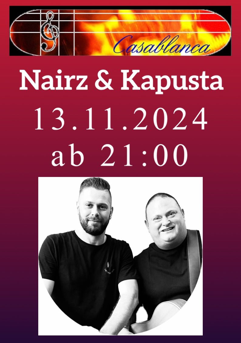 Nairz & Kapusta Casablanca Wien \/13.11121:00