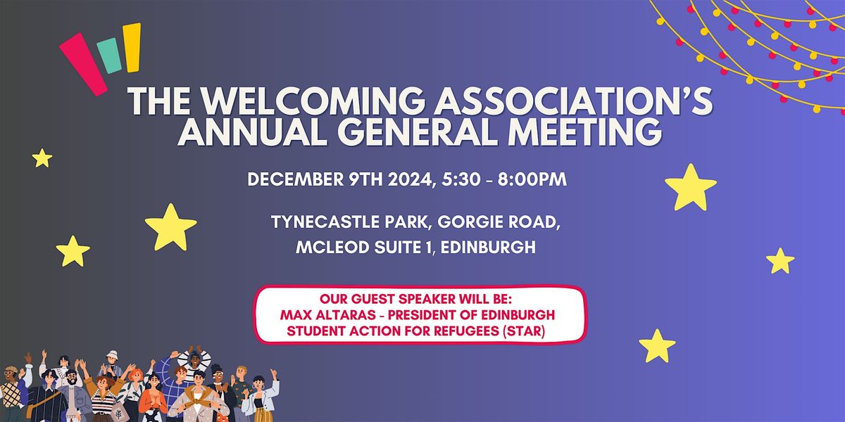 The Welcoming Association's  Annual General Meeting 2024