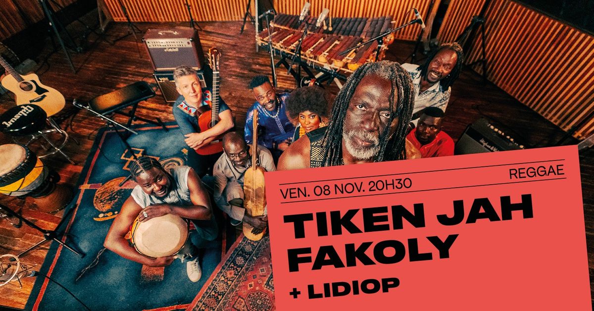 Tiken Jah Fakoly Acoustic + Lidiop \u2022 le fil \u2022 08.11.24