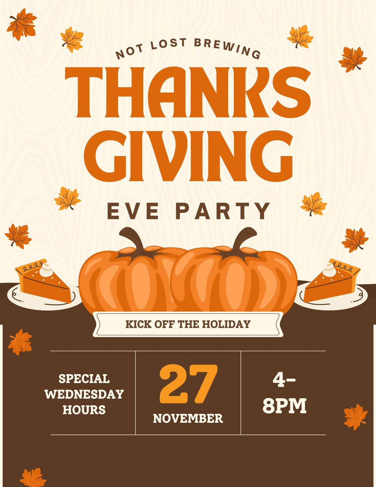 Thanksgiving Eve Party