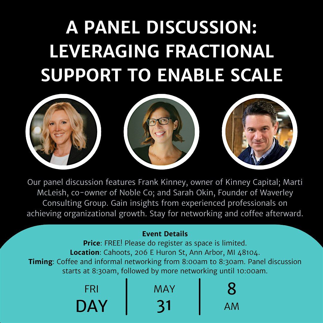 A Panel Discussion: Leveraging Fractional Support to Enable Scale