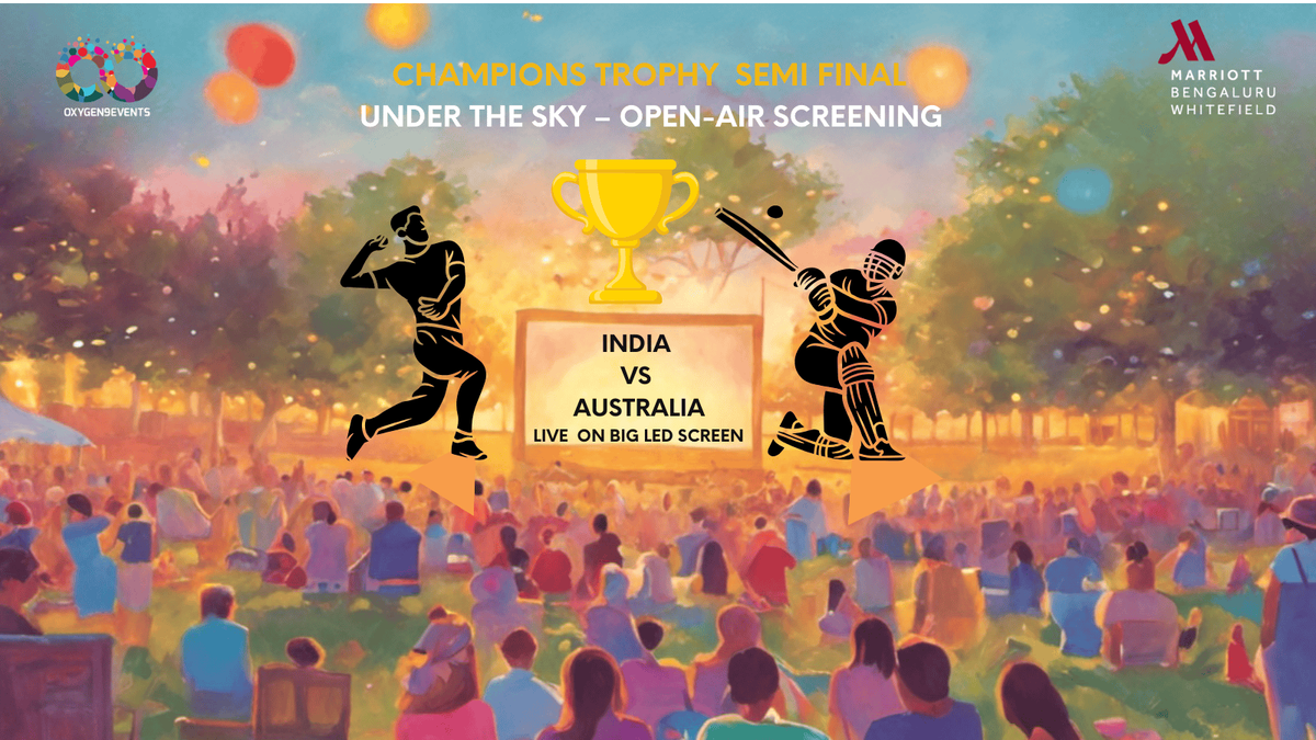 Under The Sky - India VS Australia Semi Final Match