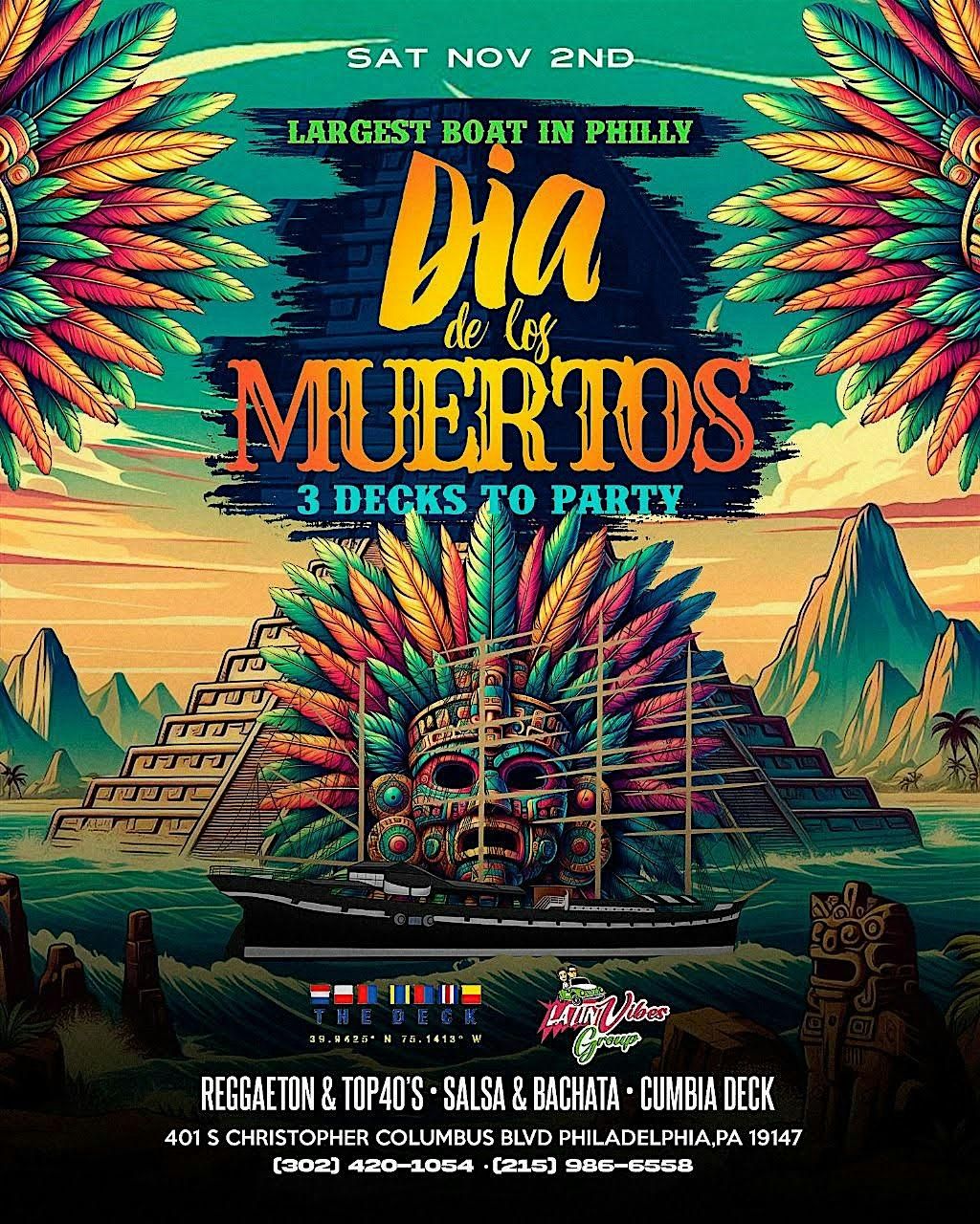 DIA DE LOS MUERTOS MOSHULU BOAT PARTY