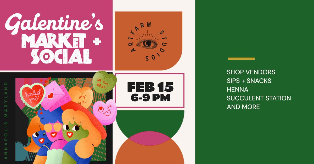 Galentine's Night Art Market + Social