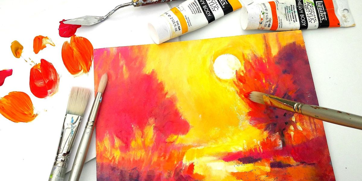 Introduction to Acrylic Painting with Linda Hollingshead