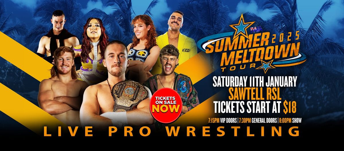 IWA Pro Wrestling: Summer Meltdown Tour - Day 4 - Sawtell