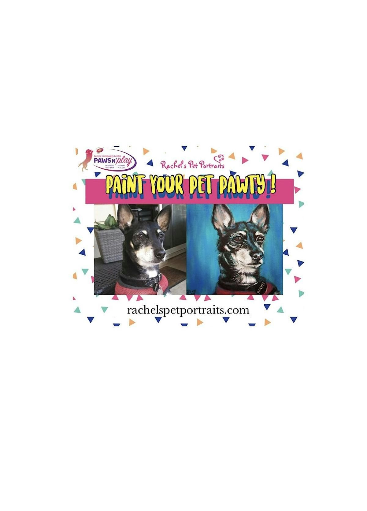Paint Your Pet PAWty! Paws \u2018N Play!