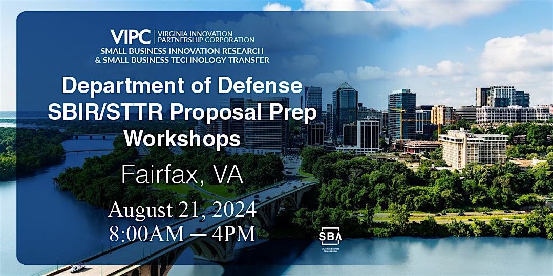 Dept. of Defense SBIR\/STTR Proposal Prep Workshops