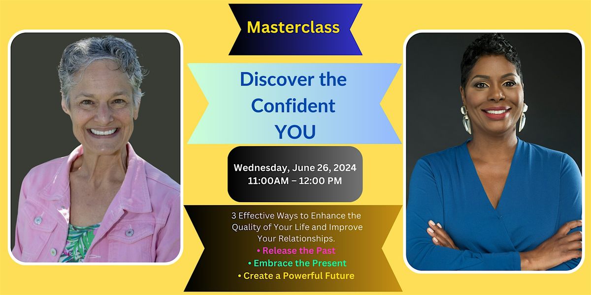 Discover the Confident YOU Masterclass | St. Augustine