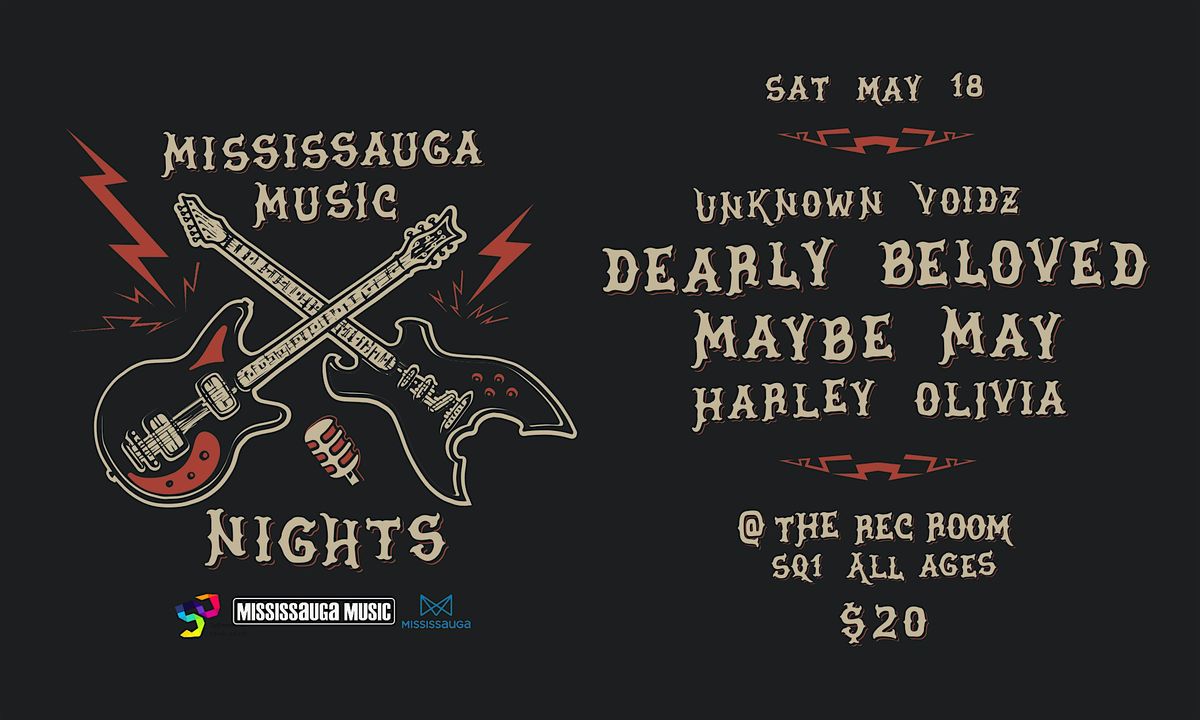 Mississauga Music Nights w\/ Dearly Beloved & more!