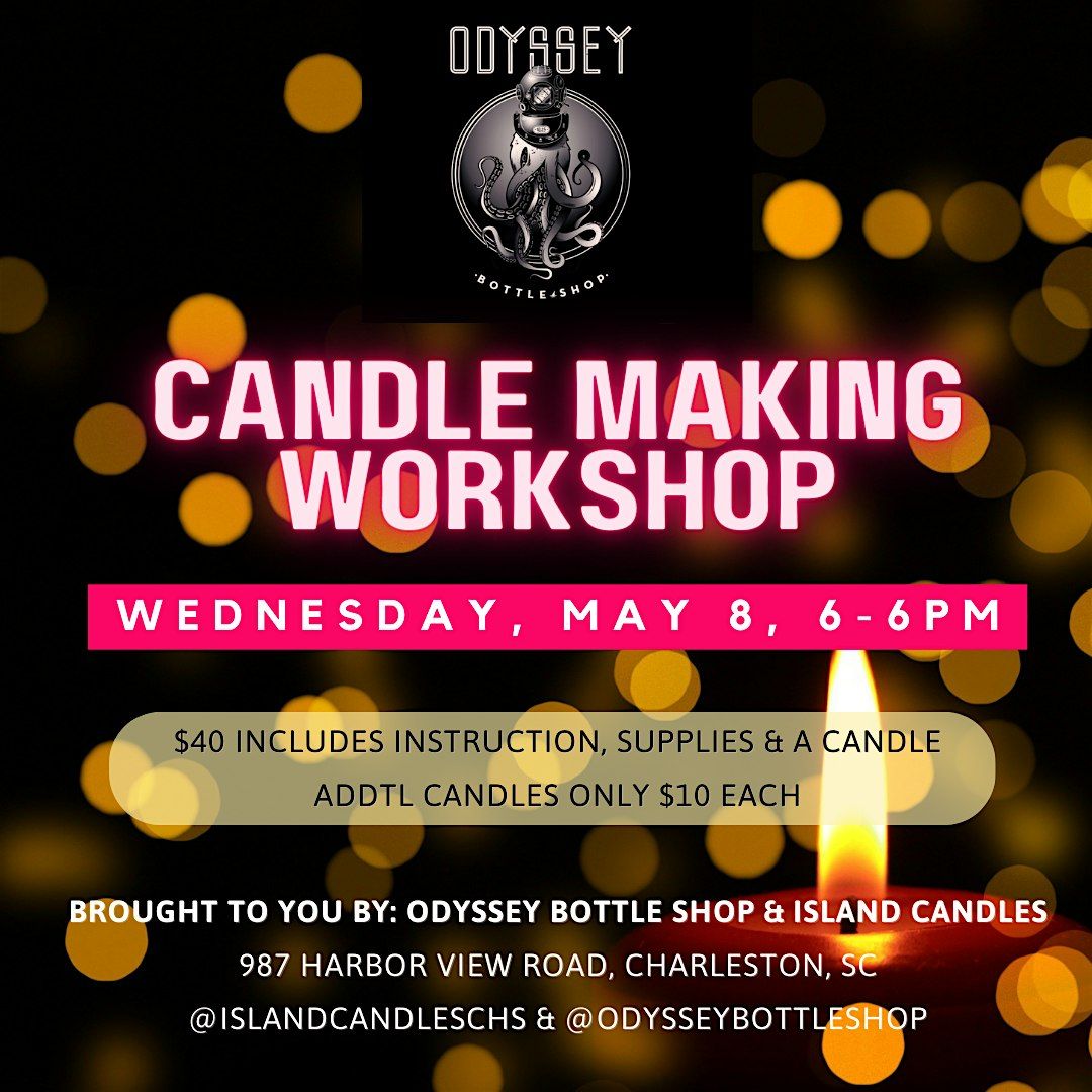 Odyssey Bottle Shop Candle Making Party