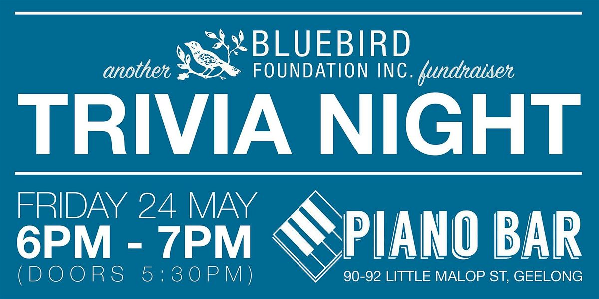 Bluebird Trivia Night at Piano Bar