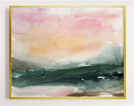 Workshop | Abstract Flow: Simple Expressive Watercolor Landscapes