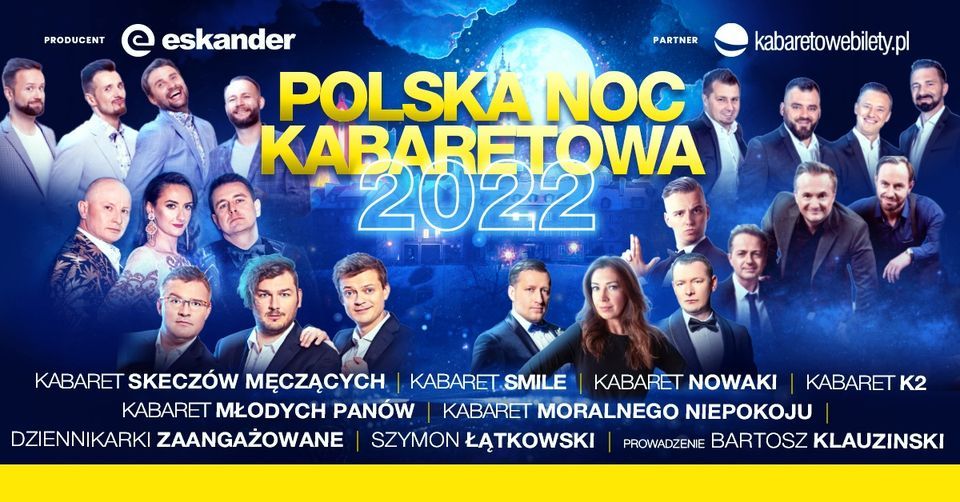 Warszawa: Polska Noc Kabaretowa 2022