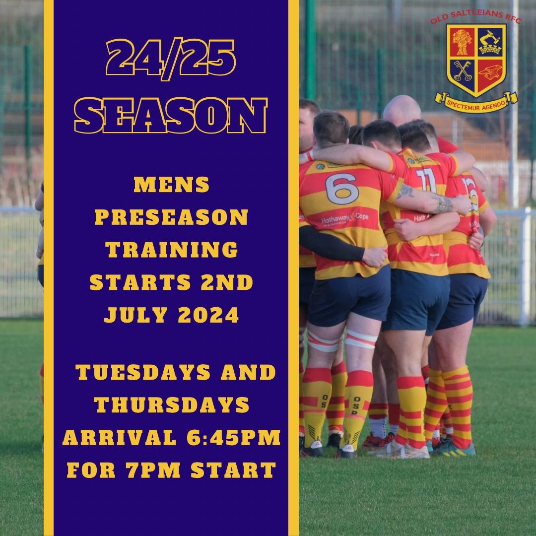 Senior Mens preseason training! 