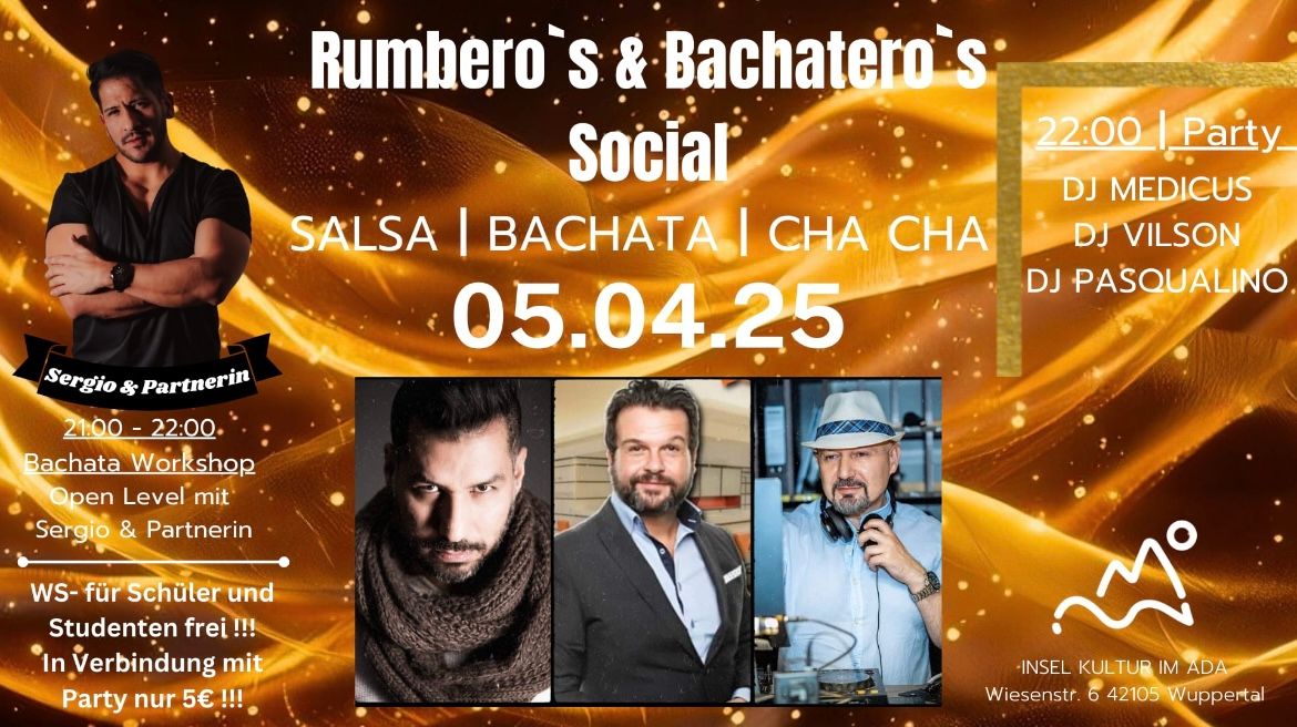 Rumbero's & Bachatero's Social auf der INSEL