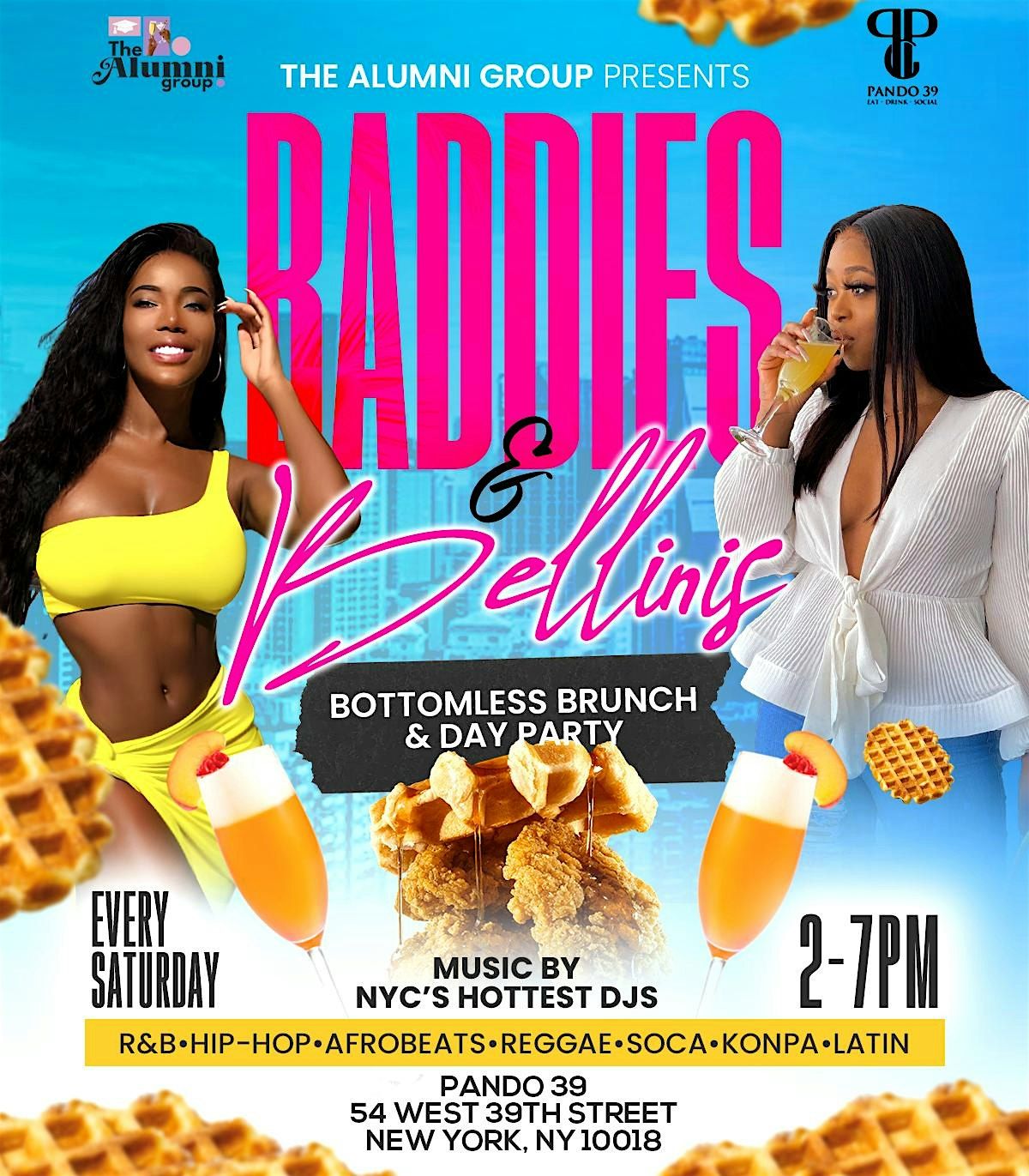 Baddies & Bellinis - Bottomless Brunch & Day Party