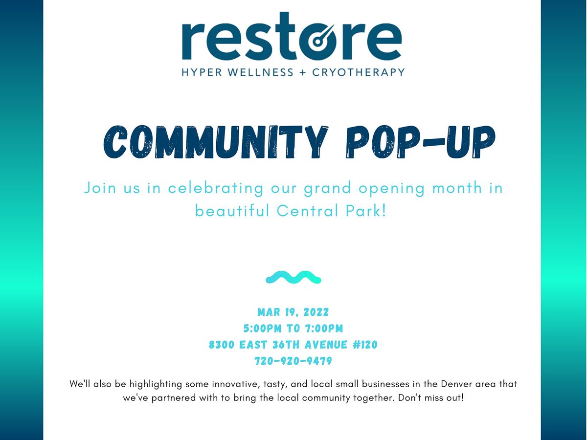 Restore Hyper Wellness - Central Park Initial Partner Pow-Wow