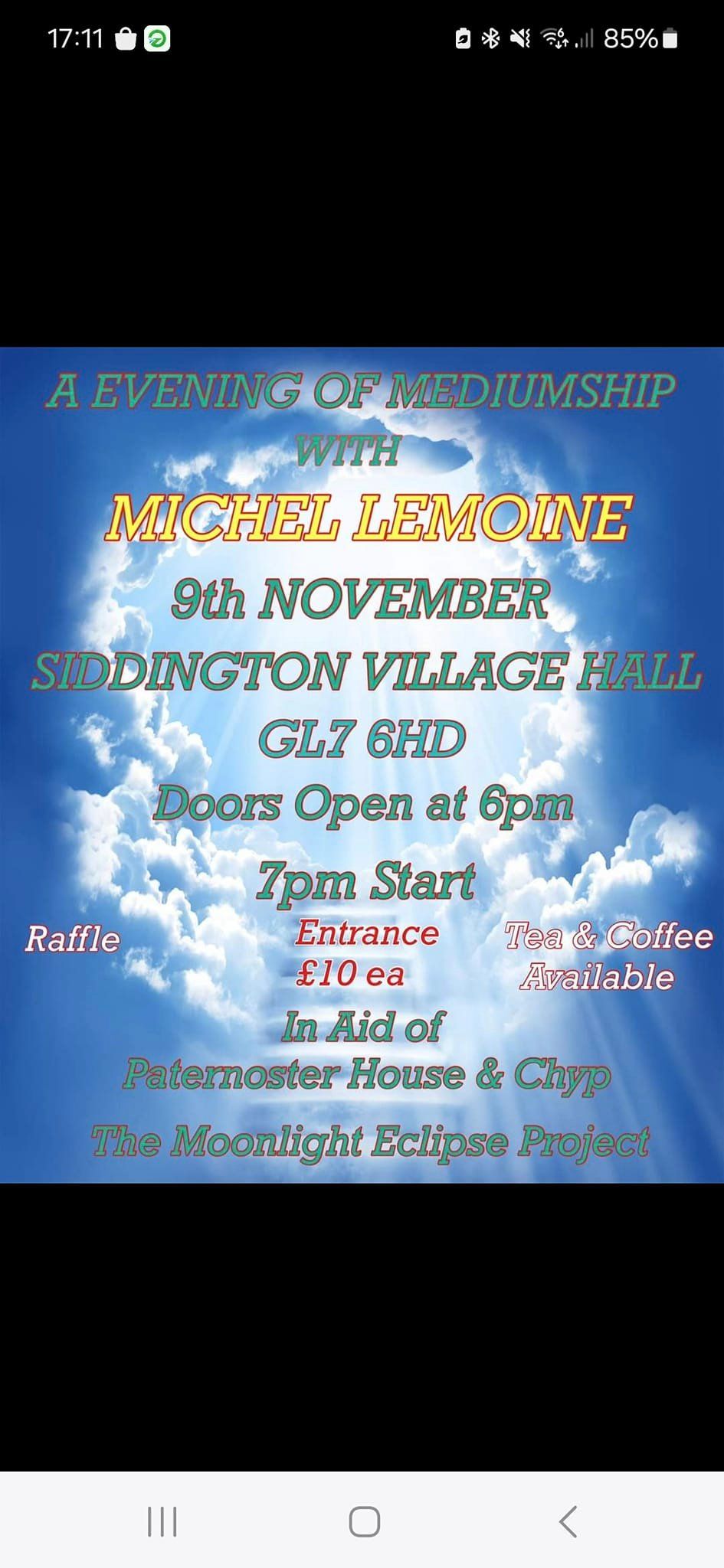 evening of mediumship 