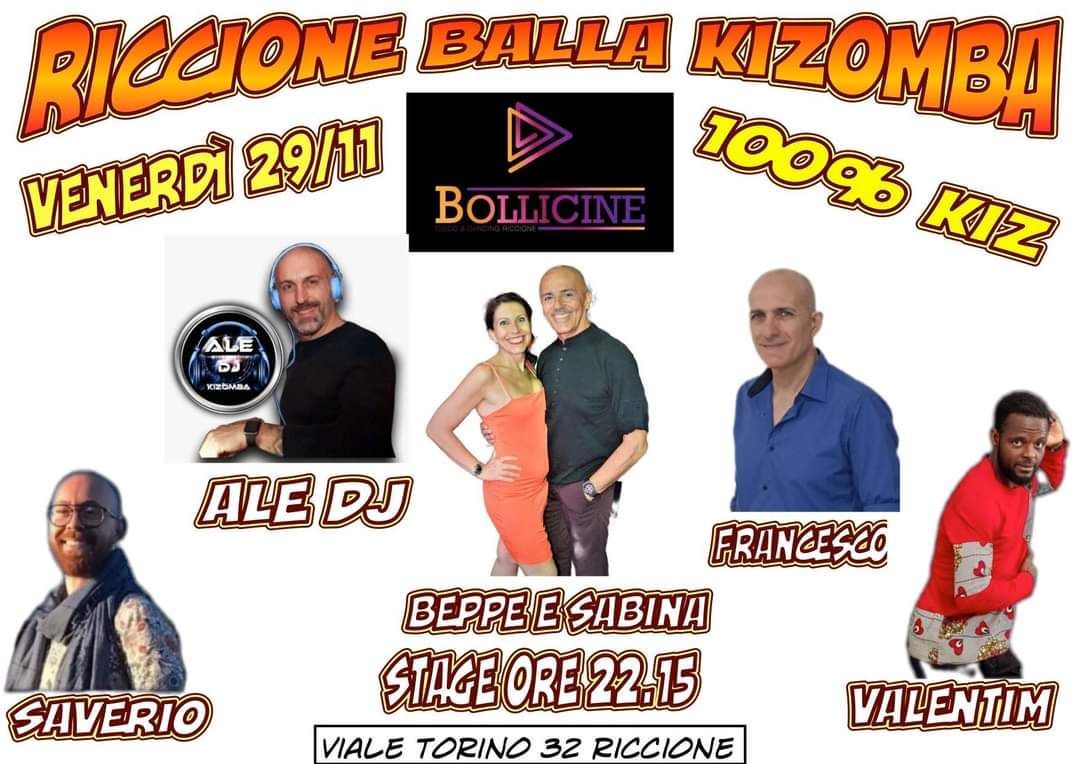 RICCIONE BALLA KIZOMBA