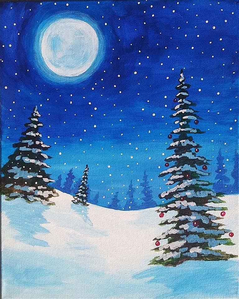 Sip and Paint - "Winter's Moon"  JT's Tavern