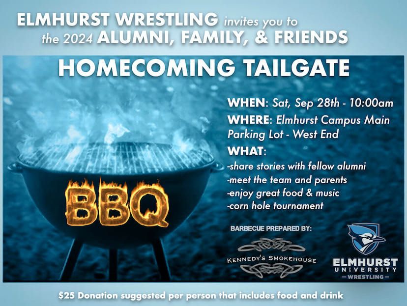 Elmhurst Wrestling Homecoming Tailgate BBQ