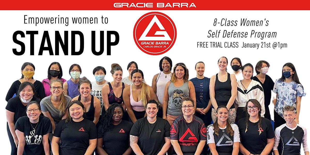 Gracie Barra Womens Self Defense Program (FREE TRIAL SPOTS ARE