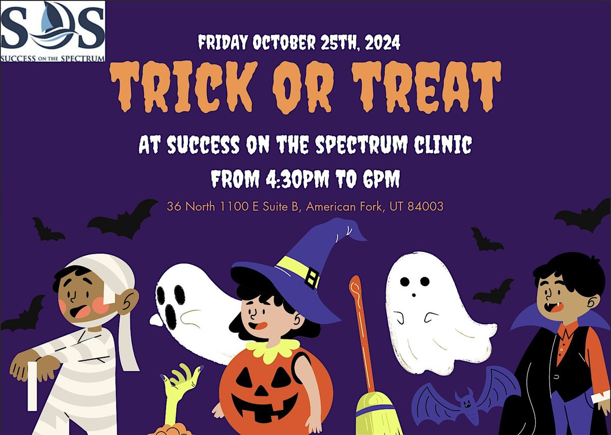 FREE Autism-Friendly Trick-or-Treat Event