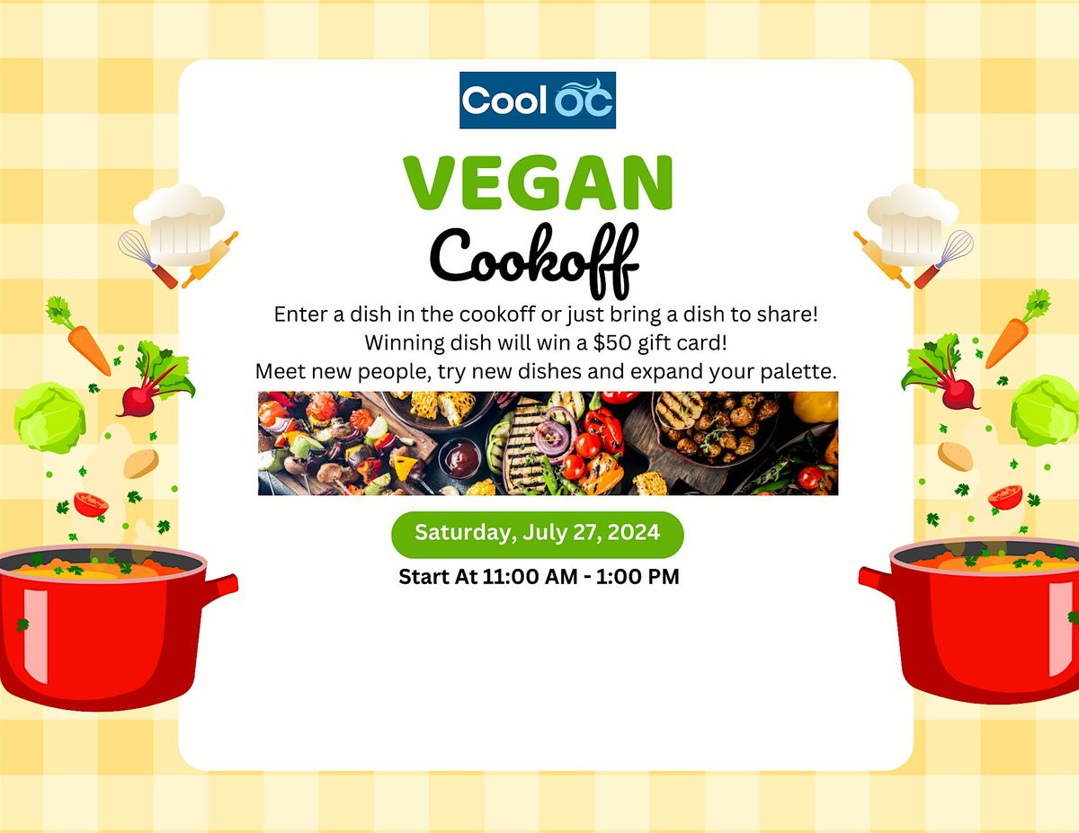 Cool Irvine\/OC Spring Social and Vegan Cook-off
