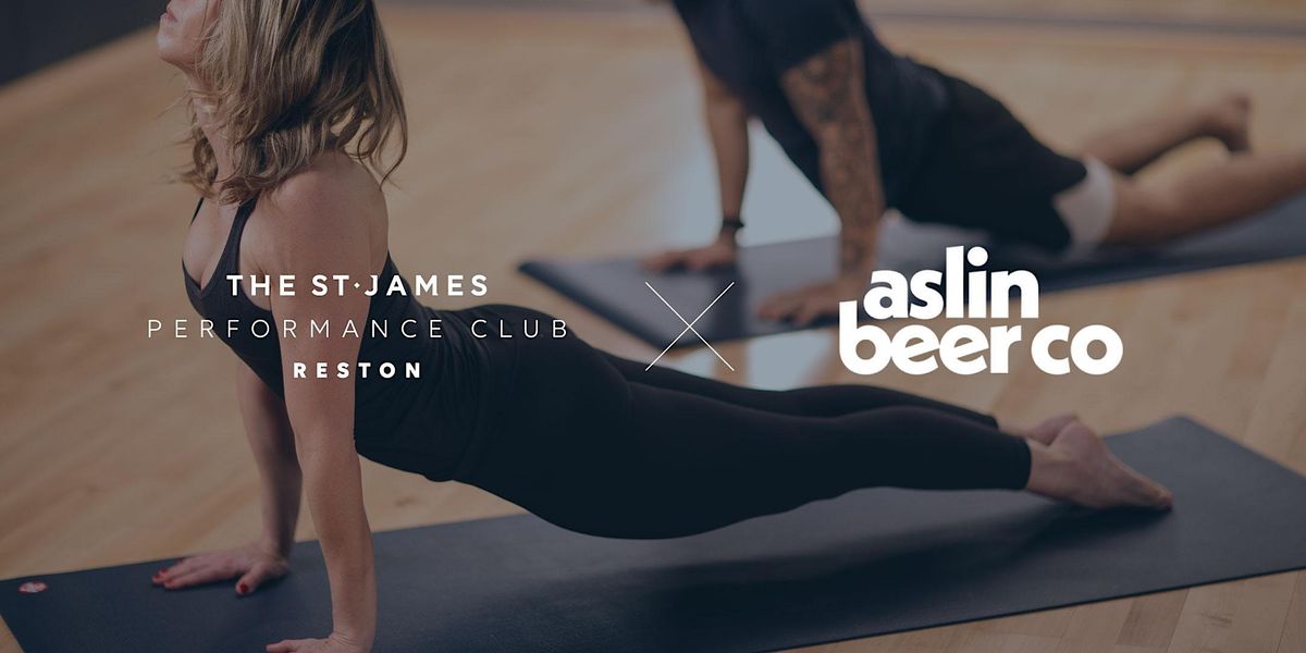 Yoga with The St. James at Aslin Beer Co. in Herndon