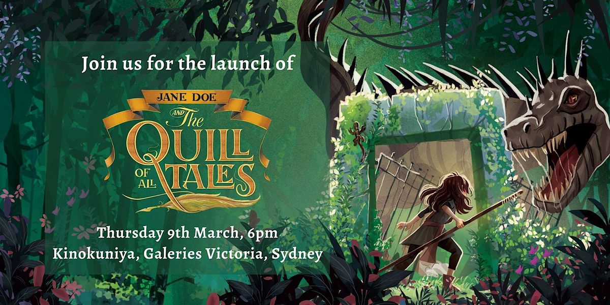 Jane Doe and the Quill of All Tales Book Launch