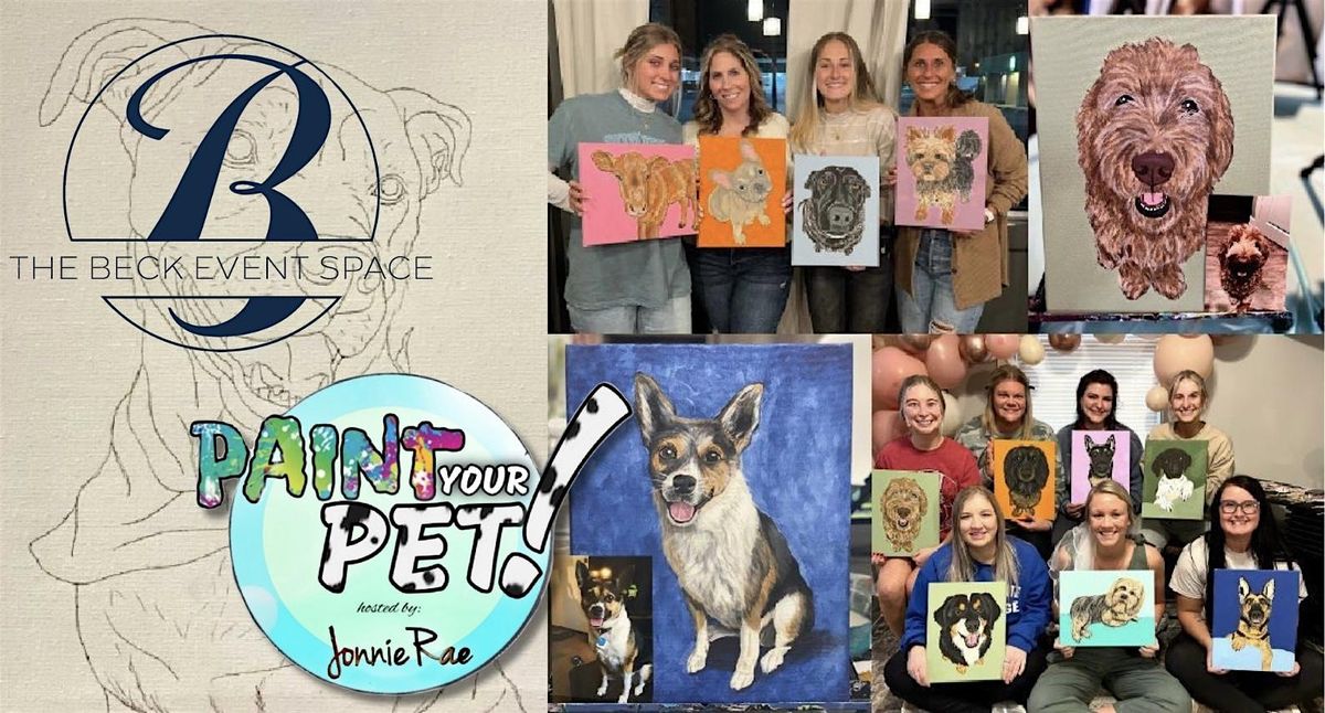Paint Your Pet at The Beck Event Space!