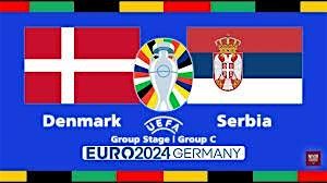 DENMARK vs SERBIA (2024 EUROS, Sound On!)